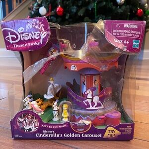 Disney Theme Parks Cinderella’s Golden Carousel Keys to the Magic Vintage Hasbro